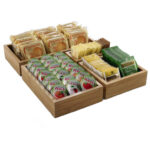 Contenitore buffet - 15,3 x 22,9 x 5 cm - bamboo - naturale - Leone - immagine 3