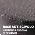 Cuscino Breyta Comfort - 6 x 43 x 43 cm - in tessuto - nero - Fellowes - immagine 6