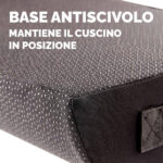 Cuscino Poggiapiedi Breyta - 10 x 45 x 30 cm  - nero - Fellowes - immagine 5