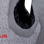 Guanto antitaglio Venicut C02 - maglia softnocut - palmo in poliuretano - taglia 08 - grigio - Deltaplus - immagine 2