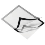 Cornice espositiva Duraframe - A4 - 21 x 29,7 cm - silver - Durable - conf. 10 pezzi - immagine 3
