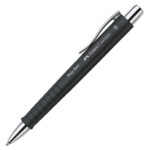 Set stilo B Poly Pen + sfera Poly Ball - punta 0,7 mm - fusto nero - Faber-Castell - immagine 2