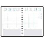 Agenda 16 mesi All-in-One 2027 - copertina Exaweek - 15 x 21 cm - nero - Quo Vadis - immagine 2
