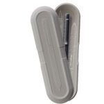 Penna a sfera Avori - punta M - fusto grigio grafite - Faber-Castell - immagine 2