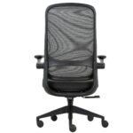 Seduta operativa ergonomica Aurora CHLN18 - braccioli regolabili - nero - Unisit - immagine 3