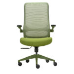 Seduta operativa ergonomica Aurora c/braccioli regolabili verde Unisit - immagine 4