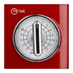 Forno a microonde vintage - con cottura combinata - 20 L - rosso - Girmi - immagine 4
