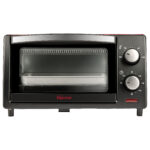 Forno elettrico ventilato - 10 L - nero/rosso - Girmi - immagine 2