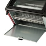 Forno elettrico ventilato - 10 L - nero/rosso - Girmi - immagine 3
