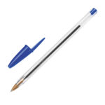 Penna a sfera Cristal - punta media 1,0mm - blu  - Bic - conf. 10 pezzi - immagine 3
