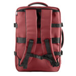 Zaino Travel Backpack Drop2Go - 30 x 15 x 45 cm - gomma - bordeaux - In Tempo - immagine 8