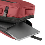 Zaino Travel Backpack Drop2Go - 30 x 15 x 45 cm - gomma - bordeaux - In Tempo - immagine 9