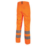 Pantaloni alta visibilità Vega - taglia L - arancio fluo - U-Power - immagine 2