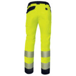 Pantalone multitasche alta visibilità M2PA3S - taglia XL - giallo fluo - Deltaplus - immagine 2