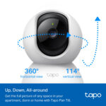 Telecamera Tapo TC70 - Wi-Fi 1080p - uso in interno - Tp-Link - immagine 2