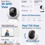 Telecamera Tapo TC72 - Wi-Fi 2K - uso in interno - Tp-Link - immagine 3