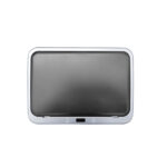 Gettacarte pieghevole Houdini - con coperchio - 35,5 x 26 x 71,5 cm - 40 L - acciaio inox - Medial - immagine 3
