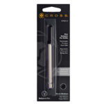 Refill per sfera Click Cross - punta media - nero  - Cross - immagine 2