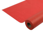 Tovaglia idrorepellente - in rotolo - 1,2 x 25 m - spunbond - rosso - Pro Nappe - immagine 2