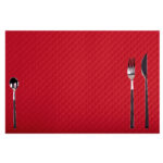 Tovaglietta monouso Tiss Lack - 30 x 40 cm - carta - rosso - Pro Nappe - conf. 500 pezzi - immagine 3