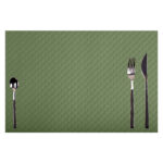 Tovaglietta monouso Tiss Lack - 30 x 40 cm - carta - verde oliva - Pro Nappe - conf. 500 pezzi - immagine 3