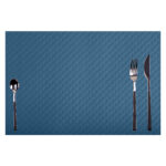 Tovaglietta monouso Tiss Lack - 30 x 40 cm - carta - blu pacifico - Pro Nappe - conf. 500 pezzi - immagine 3
