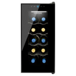Cantinetta Riservetta 10 - per 10 bottiglie - 26 x 56,7 x 51,5 cm - nero - G3 Ferrari - immagine 3