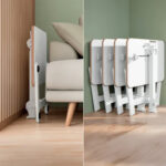 Scrivania Compatta Pneumatica Sit-Stand - mobile - pieghevole - 65 x 46 x 74-109 cm - bianco - Leitz - immagine 4