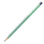 Matite grafite Grip Follow Your Flow - B - fusto colori assortiti - Faber-Castell - expo da 72 pezzi - immagine 3