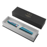 Penna stilografica Meridian GT - punta M - Teal - Parker - immagine 3