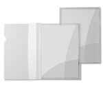 Cartella con doppia tasca Capri 69/2 - A4 - PVC - trasparente liscio - Sei Rota - conf. 5 pezzi - immagine 2