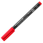 Pennarello Lumocolor Permanent 313 - punta 0,4 mm - rosso - Staedtler - immagine 2