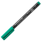 Pennarello Lumocolor Permanent 318 - punta 0,6 mm - verde - Staedtler - immagine 2