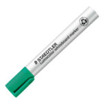 Marcatore Lumocolor whiteboard 351 - punta tonda - tratto 2 mm - verde - Staedtler - immagine 2