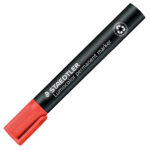 Marcatore Lumocolor Permanent 352 - punta tonda - tratto 2 mm - rosso - Staedtler - immagine 2