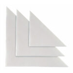 Busta autoadesiva TR 13 - triangolare - PVC - 13 x 13 cm - trasparente - Sei Rota - conf. 10 pezzi - immagine 2