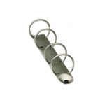 Raccoglitore Stelvio - 22 x 30 cm - 4 anelli a R 30 mm - dorso 3,5 cm - rosso - Sei Rota - immagine 2