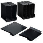 Custodia per raccoglitori 65 - dorso 10 cm - nero - Sei rota - immagine 2