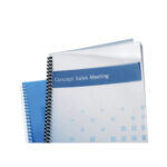 Copertine PolyClear View - A4 - 300 micron - PPL - neutro trasparente opaco - GBC - conf. 100 pezzi - immagine 2