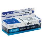 Pennarello Tratto Memo - a secco - per lavagne cancellabili - punta conica - tratto 2,5 mm - blu - Tratto - immagine 2