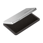 Cuscinetto per timbri - 7 x 11 cm - nero - Pelikan - immagine 2
