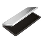 Cuscinetto per timbri - 9 x 16 cm - nero - Pelikan - immagine 2