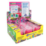 Nastro adesivo con dispenser Memograph - 50 mm x 10 m - PVC - rosa - Eurocel - immagine 2