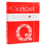 Raccoglitore Quablock - A4 - 4 anelli tondi 30 mm - dorso 4 cm - Pigna - immagine 3