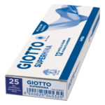 Pastello Supermina - mina 4 mm - blu oltremare 25 - Giotto - immagine 2