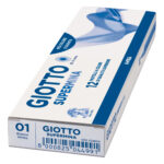 Pastello Supermina - mina 4 mm - bianco 01 - Giotto - immagine 2