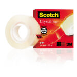 Nastro adesivo Crystal 600 - 19 mm x 33 m - acrilico - trasparente - Scotch - immagine 2