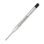 Refill sfera Quink standard  - punta large - metallo - nero - Parker - immagine 2