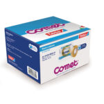 Nastro adesivo - confezionato singolarmente - 15 mm x 33 m - cellophane - trasparente - Comet - immagine 2