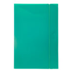 Cartella progetto con elastico - 24 x 35 cm - dorso 3 cm - verde - Fellowes - immagine 2
